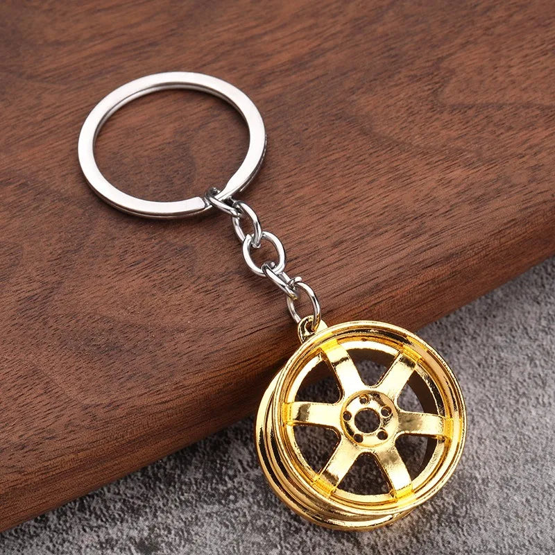 Sport Wheel Keychain