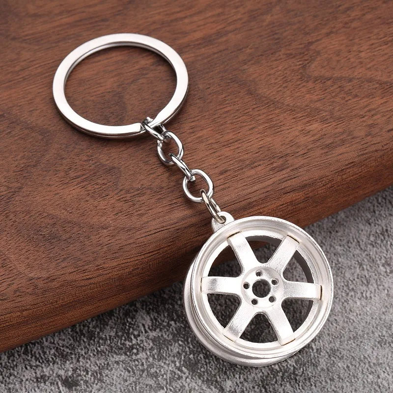 Sport Wheel Keychain
