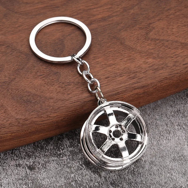 Sport Wheel Keychain