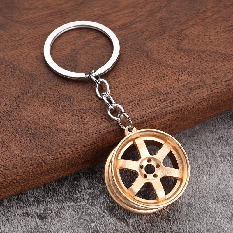 Sport Wheel Keychain