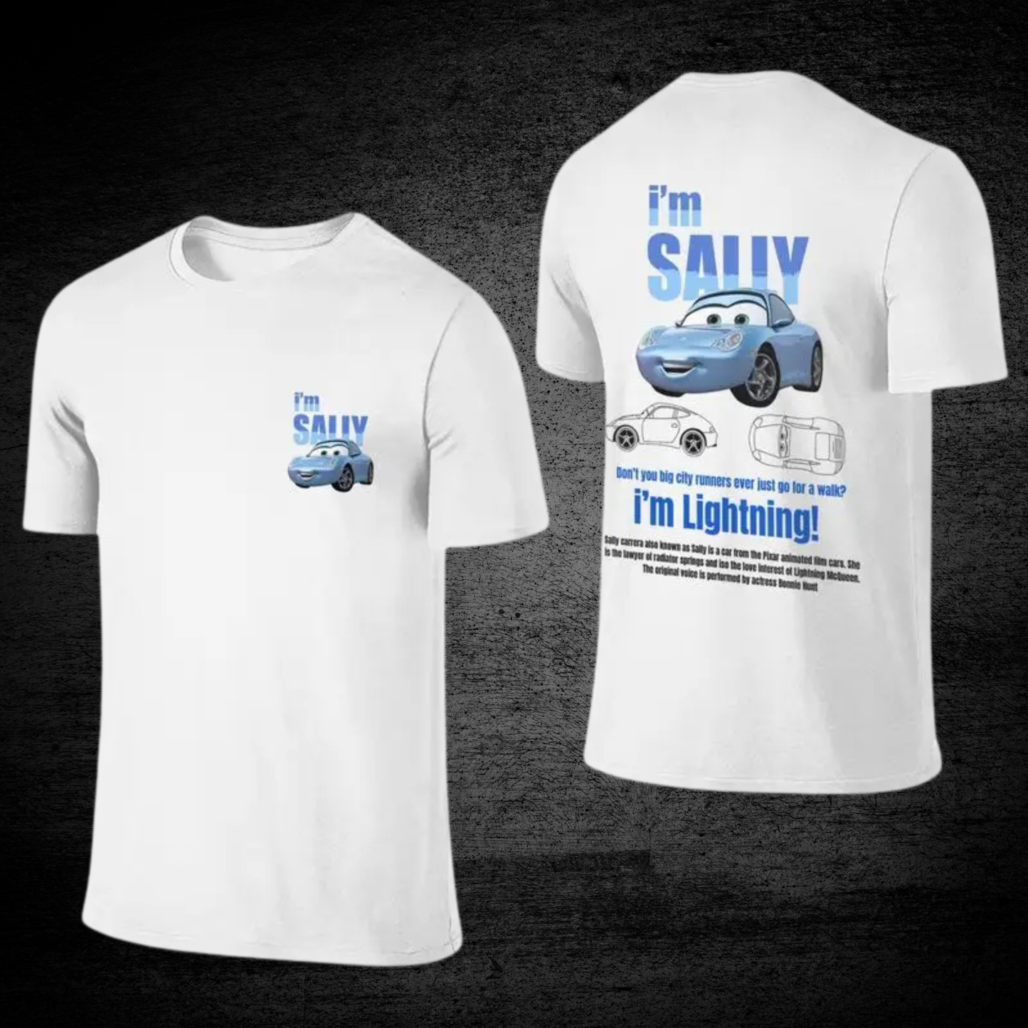 Lightning McQueen & Sally T-shirt